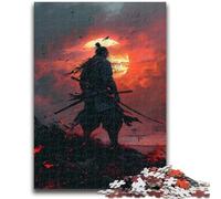 1000 Piece Jigsaw Puzzles for Teenagers Gifts Sunset Ninja 1000 Pieces for Adults,Toys Educational Games Stress Relieving Unique Birthday And Gifts (26x38cm)
