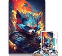 1000 Piece Jigsaw Puzzles for Teenagers Gifts The Angry Powerful Raccoon 1000 Piece Jigsaw,Stress Reliever Staycation Kill Time Wishlist with Santa Claus (size 75x50cm)