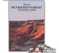 1000 Piece Jigsaw Puzzles for Teenagers Gifts Visit The Petrified Forest, Family Activity Enhance Love between Couples for Age 14+ 75x100cm