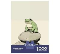 1000 Piece Jigsaw Puzzles for Teenagers Glum Frog Japanese Art Jigsaw for Adults DIY Toys Pattern Assembly Help The Brain Exercise 52x38cm/1000pcs