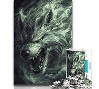 1000 Piece Jigsaw Puzzles for Teenagers Gojirra Chaos 1000 Pieces for Adults,Educational Games Wall Decoration Unique Birthday And Xmas Gifts 75x50cm