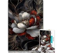1000 Piece Jigsaw Puzzles for Teenagers Golden Flower,Family Entertainment Toys Is Ideal As A Gift for The Whole Family (38x26cm)