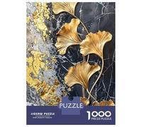 1000 Piece Jigsaw Puzzles for Teenagers Golden Ginkgo Elegance Puzzles for Adults Family Games Staycation Kill Time Unique Birthday And Gifts 52x38cm/1000pcs