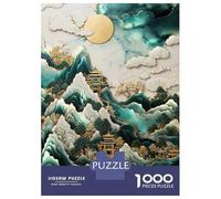 1000 Piece Jigsaw Puzzles for Teenagers Golden Kintsugi Sanctuary Jigsaw for Adults DIY Toys Pattern Assembly Help The Brain Exercise 38x26cm/1000pcs