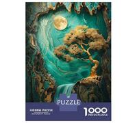1000 Piece Jigsaw Puzzles for Teenagers Golden Tree In The Cave Puzzle for Adults Relax Games Perfect Decoration Deal As Gifts for The Whole Family 70x50cm/1000pcs
