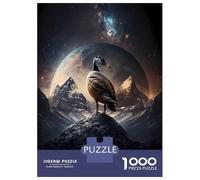 1000 Piece Jigsaw Puzzles for Teenagers Goose Mythical Creatures Teenager Puzzles Relaxing Games Hand Speed Race Help The Brain Exercise 52x38cm/1000pcs