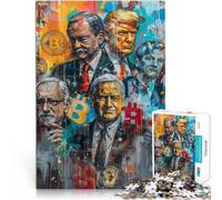 1000 Piece Jigsaw Puzzles for teenagers Graffiti Street Crypto DIY-Spielzeug Geburtstagsgeschenk, Geschenke, Wandkunst75x50cm