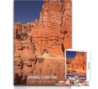 1000 Piece Jigsaw Puzzles for Teenagers Grand Canyon Beautiful Design Game Difficult Challenge Gift For Birthdays Size 38x52cm