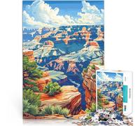 1000 Piece Jigsaw Puzzles for teenagers Grand Canyon Landscape Stressabbau Wanddekoration Einzigartige Geburtstags- und Weihnachtsgeschenke38x26cm