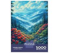1000 Piece Jigsaw Puzzles for Teenagers Great Smoky Mountains National Park Puzzle for Adults Relax Games Perfect Decoration Deal As Gifts for The Whole Family 38x26cm/1000pcs