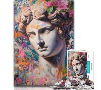 1000 Piece Jigsaw Puzzles for Teenagers Greek God Apollo Adult Puzzles,Stress Reliever Staycation Kill Time Enhance Love between Couples 50x75cm