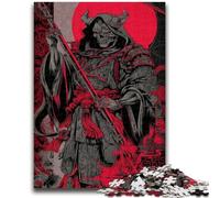 1000 Piece Jigsaw Puzzles for Teenagers Grim Reaper Skeleton 1000 Pieces for Teenagers,for Educational Game Challenge Toy Unique Home Decor And Gifts (26x38cm)