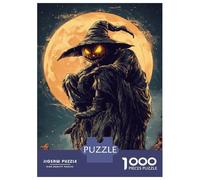 1000 Piece Jigsaw Puzzles for Teenagers Halloween Horror Jigsaw for Adults Relax Games Hand Speed Race Deal As Gifts for The Whole Family 38x26cm/1000pcs