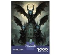 1000 Piece Jigsaw Puzzles for Teenagers Haunted Castle Jigsaw for Adults Relax Games Hand Speed Race Deal As Gifts for The Whole Family 70x50cm/1000pcs