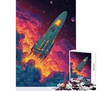 1000 Piece Jigsaw Puzzles for Teenagers Helios X Explorer Mission DIY Toys Art Work Gift Educational Game Artists Collection, Fine Art (Size 38x26cm)