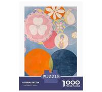 1000 Piece Jigsaw Puzzles for Teenagers Hilma Af Klint The Ten Largest No.2 Teenager Puzzles Brain Teaser Game But Fun And Humorous Unique Birthday And Gifts 52x38cm/1000pcs