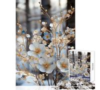 1000 Piece Jigsaw Puzzles for Teenagers Iced Blossom Whispers Toy Wall Decor Gift For Birthdays Family Game Train Your Brain And Hands Size 38x26cm