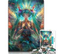 1000 Piece Jigsaw Puzzles for Teenagers Japanese Anime Girls Teenager Jigsaw,Family Activity Fun at Home Activities, Birthday Present,Travel Gifts 26x38cm