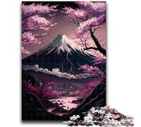 1000 Piece Jigsaw Puzzles for Teenagers Japanese Cherry Blossoms Learning Educational Toys Unique Home Decor And Gifts for 14+ 26x38cm