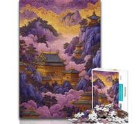 1000 Piece Jigsaw Puzzles for Teenagers Japanese Landscape,Family Entertainment Toys Is Ideal As A Gift for The Whole Family (38x26cm)