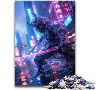 1000 Piece Jigsaw Puzzles for Teenagers Japanese Ninja Art Family Game Stress Reliever Difficult Challenge Secret Santa Gifts 26x38cm