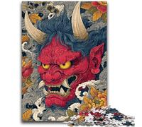 1000 Piece Jigsaw Puzzles for Teenagers Japanese Style Ninja Adult Jigsaw,Quiz Game for Is Ideal As A Gift for The Whole Family (50x75cm)