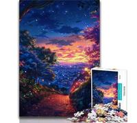1000 Piece Jigsaw Puzzles for Teenagers Japanese Style Scenery Teenager Jigsaw,Family Activity Fun at Home Activities, Birthday Present,Travel Gifts 75x50cm