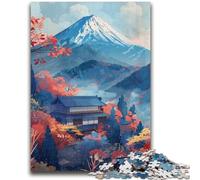 1000 Piece Jigsaw Puzzles for Teenagers Japanese Temple Learning Educational Toy for Is Ideal As A Gift for The Whole Family 26x38cm