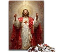1000 Piece Jigsaw Puzzles for Teenagers Jesus Art Challenging To Complete But Fun And Humorous Birthday Present, Gifts, Wall Art 50x75cm
