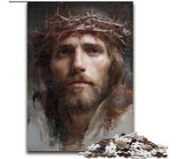 1000 Piece Jigsaw Puzzles for Teenagers Jesus Art, Learning Educational Toys Unique Birthday And Gifts for Age 14+ (Size 50x75cm)