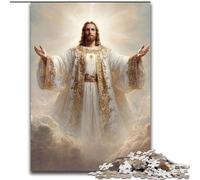 1000 Piece Jigsaw Puzzles for Teenagers Jesus, for Ages 14 And over Each Piece Is Unique - Fun And Challenging Game for The Whole Family Good Gift (size 26x38cm)