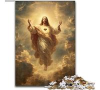 1000 Piece Jigsaw Puzzles for Teenagers Jesus Learning Educational Toys Fun at Home Activities, Birthday Present,Travel Gifts (size 50x75cm)