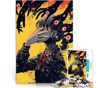1000 Piece Jigsaw Puzzles for teenagers Jigsaw Abnormal Core Staycation Kill time for is ideal as a gift for the whole family 26x38cm