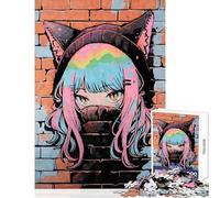 1000 Piece Jigsaw Puzzles for Teenagers Jigsaw Aesthetic Anime Graffiti Home Decoration Toys Secret Santa Gifts Hands-on Game Help The Brain Exercise Size 38x52cm
