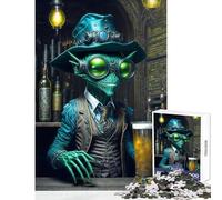 1000 Piece Jigsaw Puzzles for Teenagers Jigsaw Ales from Another World Educational Toy Birthday Gifts Fun Games Artists Collection, Fine Art Size 38x52cm