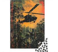 1000 Piece Jigsaw Puzzles for Teenagers Jigsaw Amazon Jungle Helicopter Jigsaw Family Game Hand Speed Race Unique Birthday And Gifts 52x38cm/1000pcs