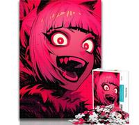 1000 Piece Jigsaw Puzzles for Teenagers Jigsaw Anime Monster Girl Educational Family Game Difficult Challenge Gift For Birthdays (size 38x26cm)