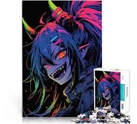 1000 Piece Jigsaw Puzzles for teenagers Jigsaw Anime Monster Girl Lernspiele einzigartiges Herausforderungsspiel52x38cm