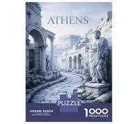 1000 Piece Jigsaw Puzzles for Teenagers Jigsaw Athens Marble Serenity Jigsaw Relaxing Games A Work of Art Unique Birthday And Gifts 38x26cm/1000pcs