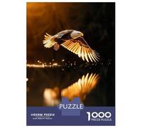 1000 Piece Jigsaw Puzzles for Teenagers Jigsaw Beautiful Magical Eagle Adult Jigsaw Puzzle Relax Games Wall Art Unique Birthday And Gifts 38x26cm/1000pcs