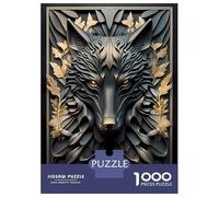 1000 Piece Jigsaw Puzzles for Teenagers Jigsaw Black Poodle Mafia Boss Jigsaw for Adults Hands-on Game But Fun And Humorous Help The Brain Exercise 38x26cm/1000pcs
