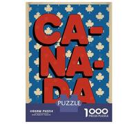 1000 Piece Jigsaw Puzzles for Teenagers Jigsaw Canada Day Jigsaw for Adults Hands-on Game But Fun And Humorous Help The Brain Exercise 70x50cm/1000pcs