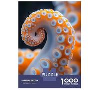 1000 Piece Jigsaw Puzzles for Teenagers Jigsaw Close-up of An Octopus Tentacle Teenager Puzzles Hands-on Game Wall Decoration Unique Birthday And Gifts 70x50cm/1000pcs