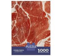 1000 Piece Jigsaw Puzzles for Teenagers Jigsaw Close-up of Raw Meat Jigsaw for Adults Hands-on Game But Fun And Humorous Help The Brain Exercise 38x26cm/1000pcs
