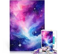 1000 Piece Jigsaw Puzzles for teenagers Jigsaw Cosmic Watercolor Galaxy Lernspielzeug Heimdekoration75x50cm