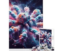 1000 Piece Jigsaw Puzzles for Teenagers Jigsaw Cotton Candy Space Spider Educational Toy Birthday Gifts Fun Games Artists Collection, Fine Art Size 38x52cm