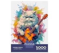 1000 Piece Jigsaw Puzzles for Teenagers Jigsaw Cute Persian Cat Puzzles for Adults Toy Wall Decor Stress Reliever Unique Birthday And Gifts 70x50cm/1000pcs