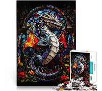 1000 Piece Jigsaw Puzzles for teenagers Jigsaw Draconian Dragon abstract DIY-Spielzeug Ein Kunstwerk38x26cm