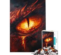 1000 Piece Jigsaw Puzzles for Teenagers Jigsaw Dragon Eye of The South for Birthday, Chrismas A Work of Art Impossible Game for And from 14 Years And over (50x75cm)