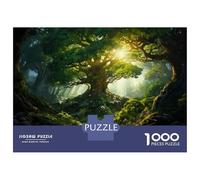 1000 Piece Jigsaw Puzzles for Teenagers Jigsaw Enchanted Forest Pathway-3 Teenager Puzzles Hands-on Game Wall Decoration Unique Birthday And Gifts 52x38cm/1000pcs